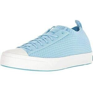 Native Jefferson 2.0 Liteknit Sky Blue Unisex Shoes Boys 5 Girls 7 Sneakers New